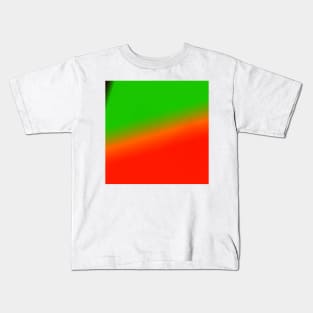 red green texture design Kids T-Shirt